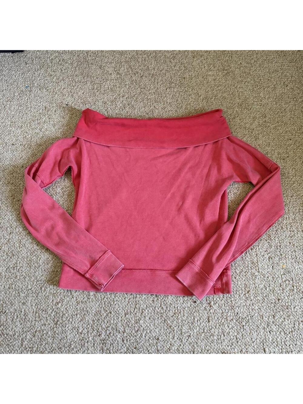 Free People off the shoulder long sleeve top